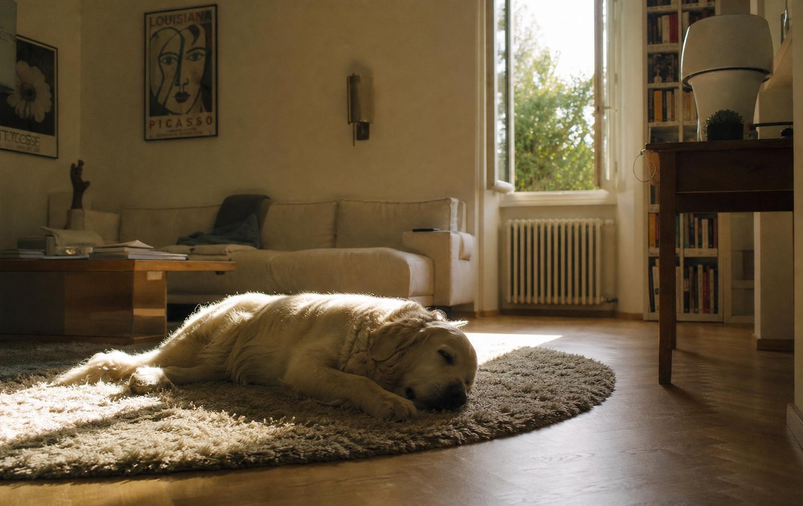 Dante nella sua nuova casa